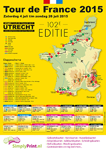 Mini tourschema Tour de France 2015